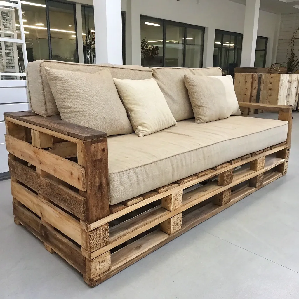 Custom Pallet Sofa